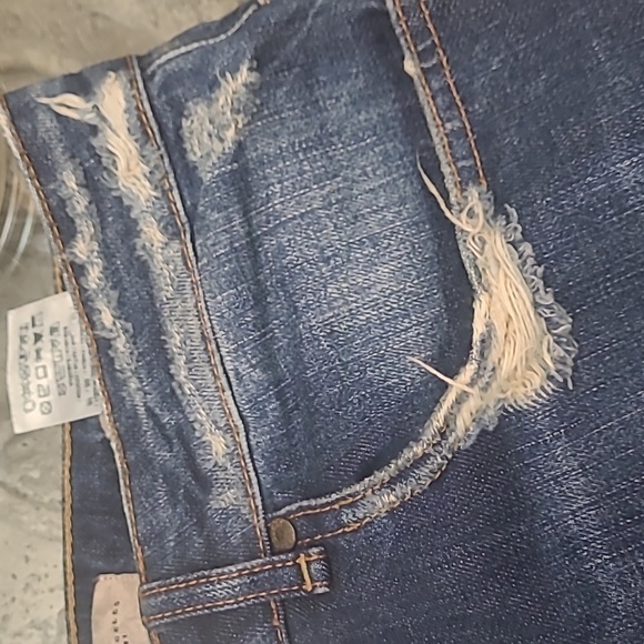 Guess DYLAN TAPERED LEG HELMET WASH DISTRESSED JEANS 34 EURO STYLE - Picture 7 of 15